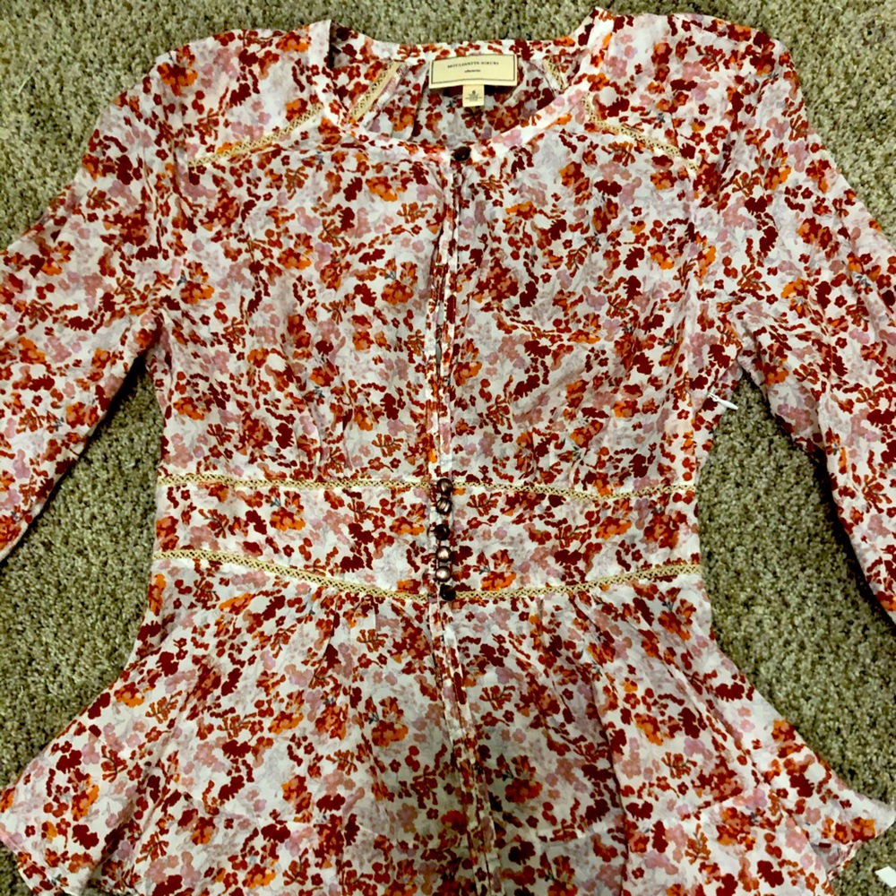 Anthropologie peplum shirt